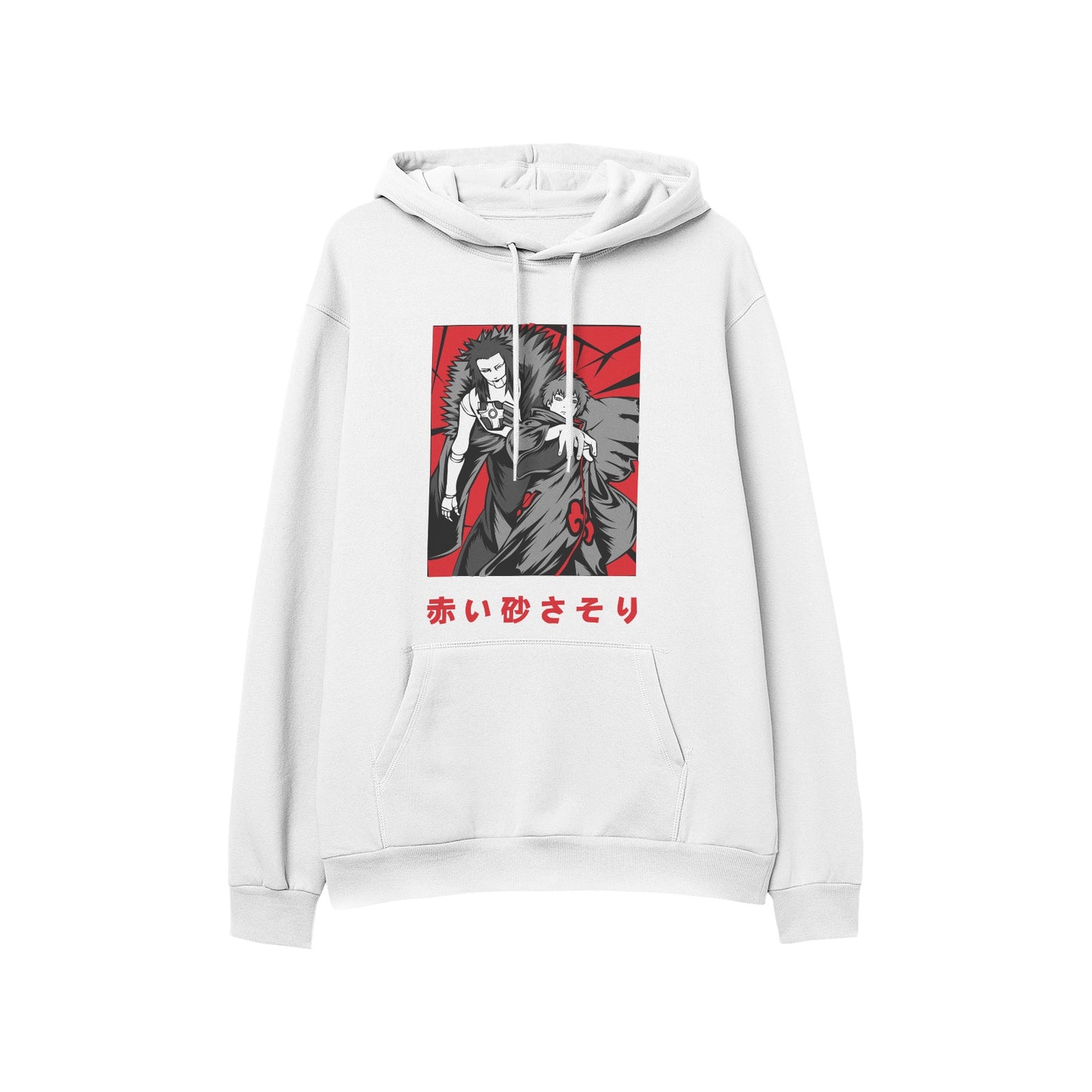 Kenshi Manga - Sweat Custom - XS/2XL - Noir & Blanc & Gris