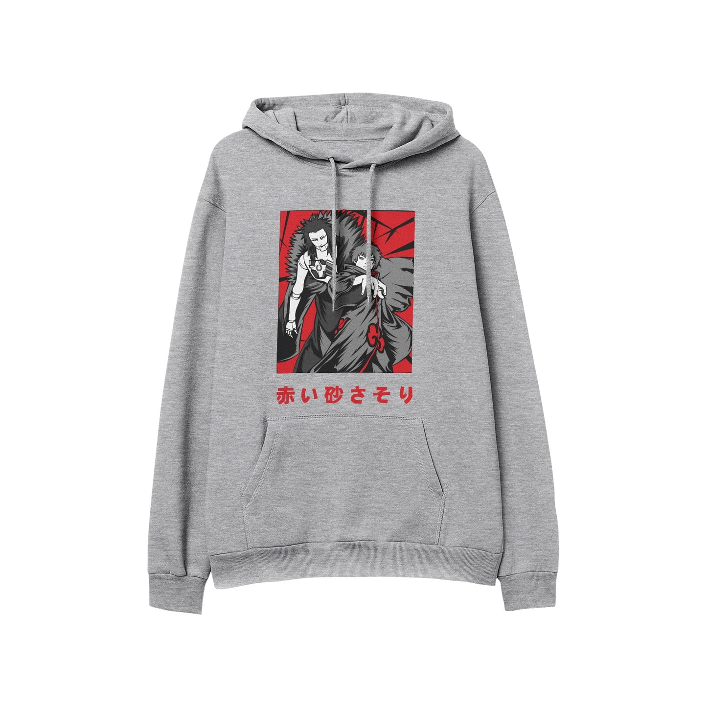 Kenshi Manga - Sweat Custom - XS/2XL - Noir & Blanc & Gris