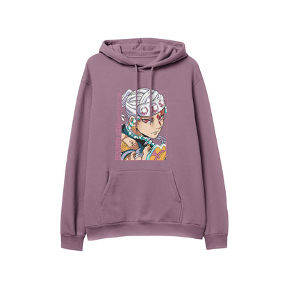 Kenshi Manga - Sweat Custom - XS/2XL - Noir & Blanc & Violet