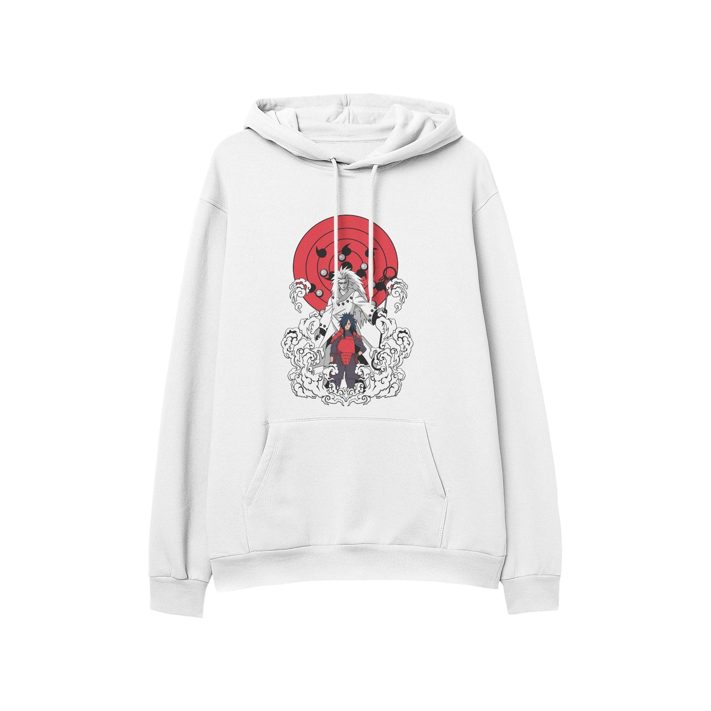 Kenshi Manga - Sweat Custom - XS/2XL - Noir & Blanc & Gris