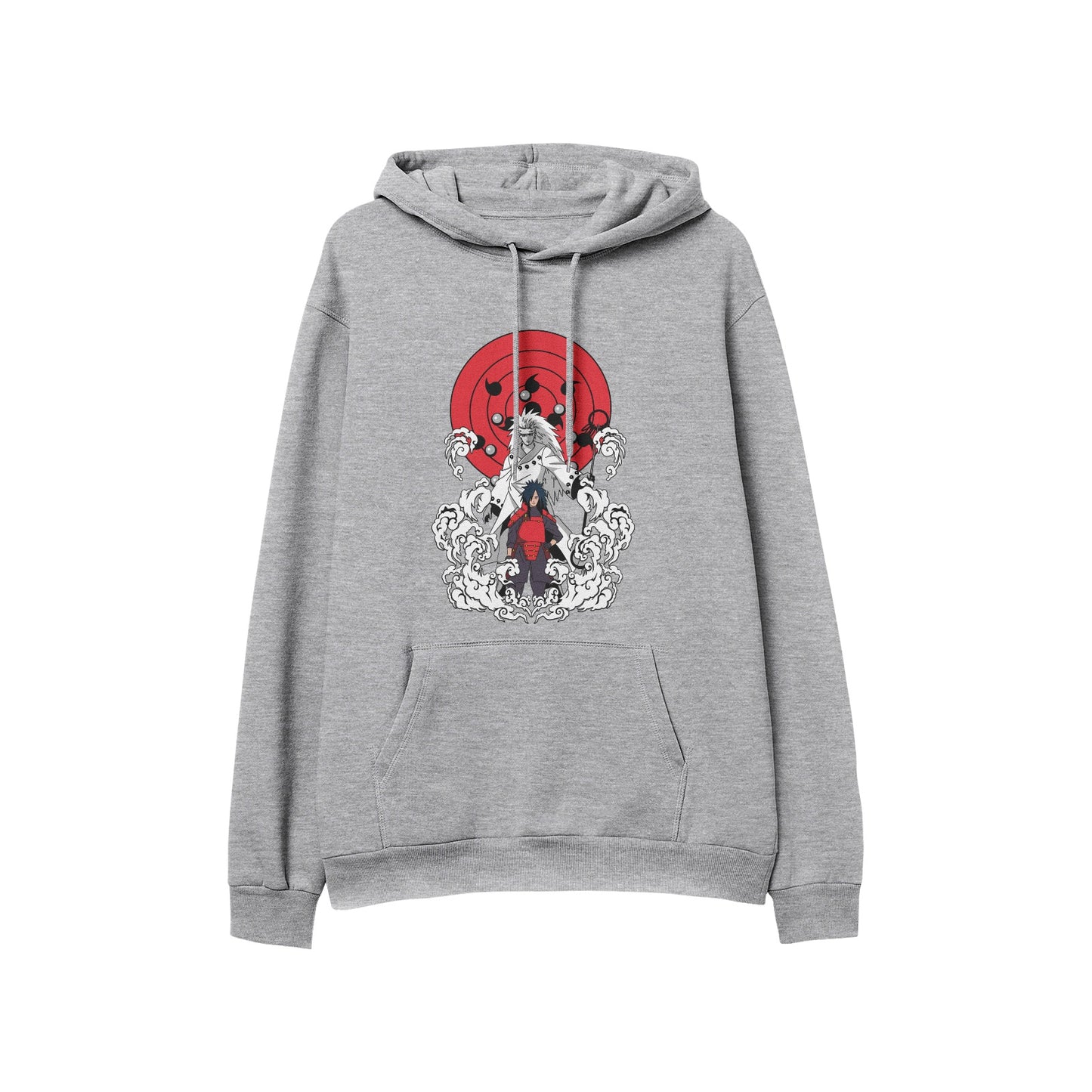 Kenshi Manga - Sweat Custom - XS/2XL - Noir & Blanc & Gris