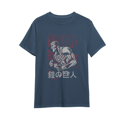 Kenshi Manga - T-shirt Custom - XS/3XL - Noir & Bleu