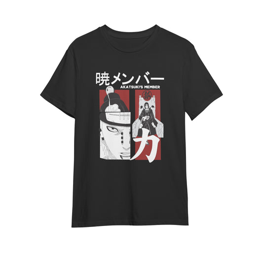 Kenshi Manga - T-shirt Custom - XS/3XL - Noir & Bleu