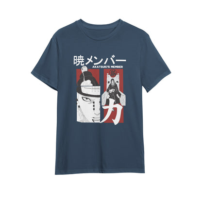 Kenshi Manga - T-shirt Custom - XS/3XL - Noir & Bleu