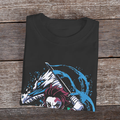 Kenshi Manga - T-shirt Custom - XS/3XL - Noir & Blanc