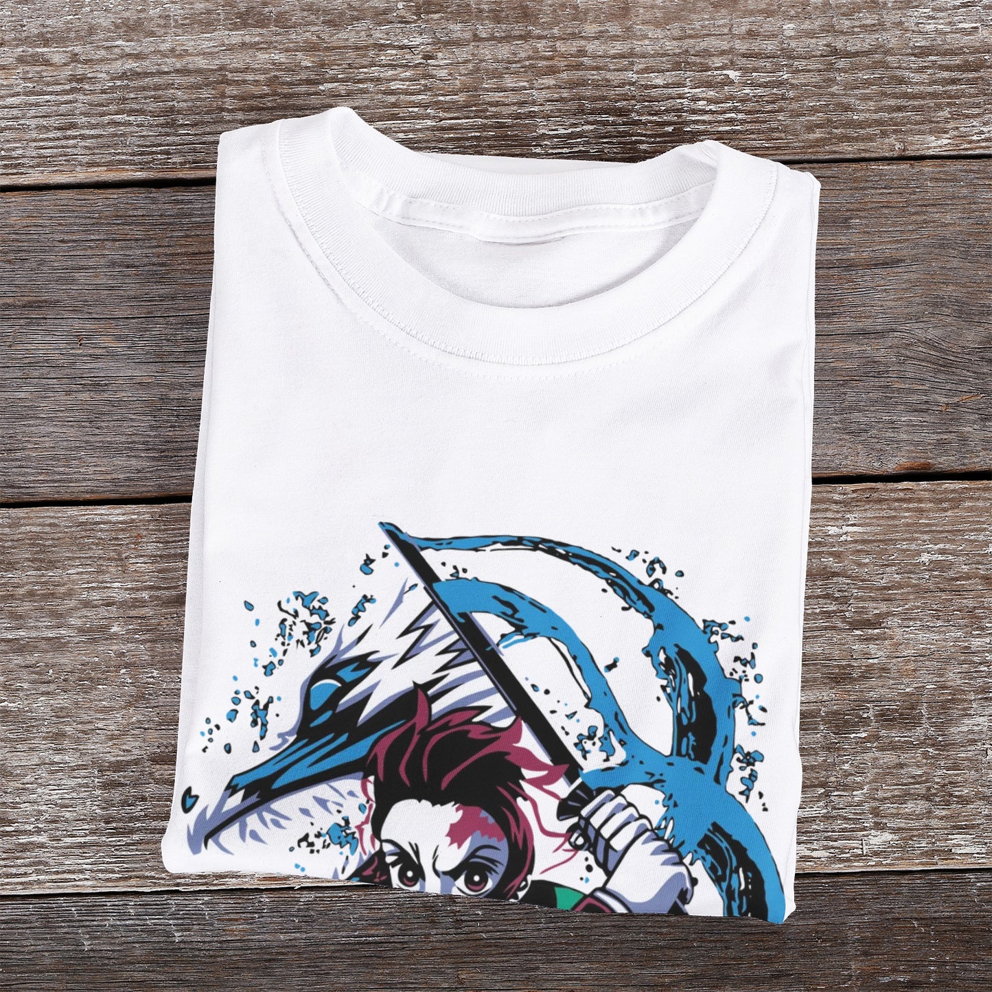 Kenshi Manga - T-shirt Custom - XS/3XL - Noir & Blanc