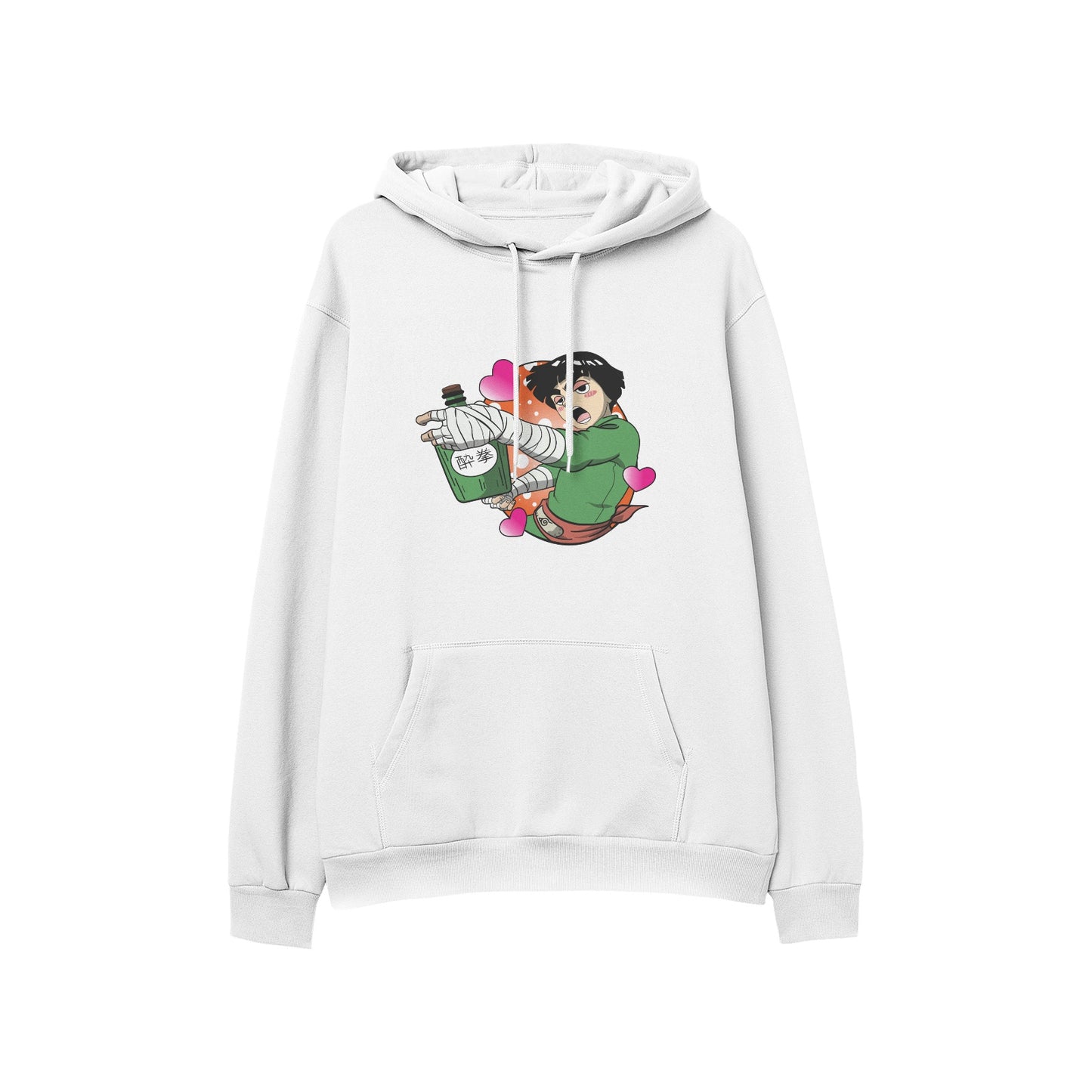 Kenshi Manga - Sweat Custom - XS/2XL - Noir & Blanc & Gris & Vert