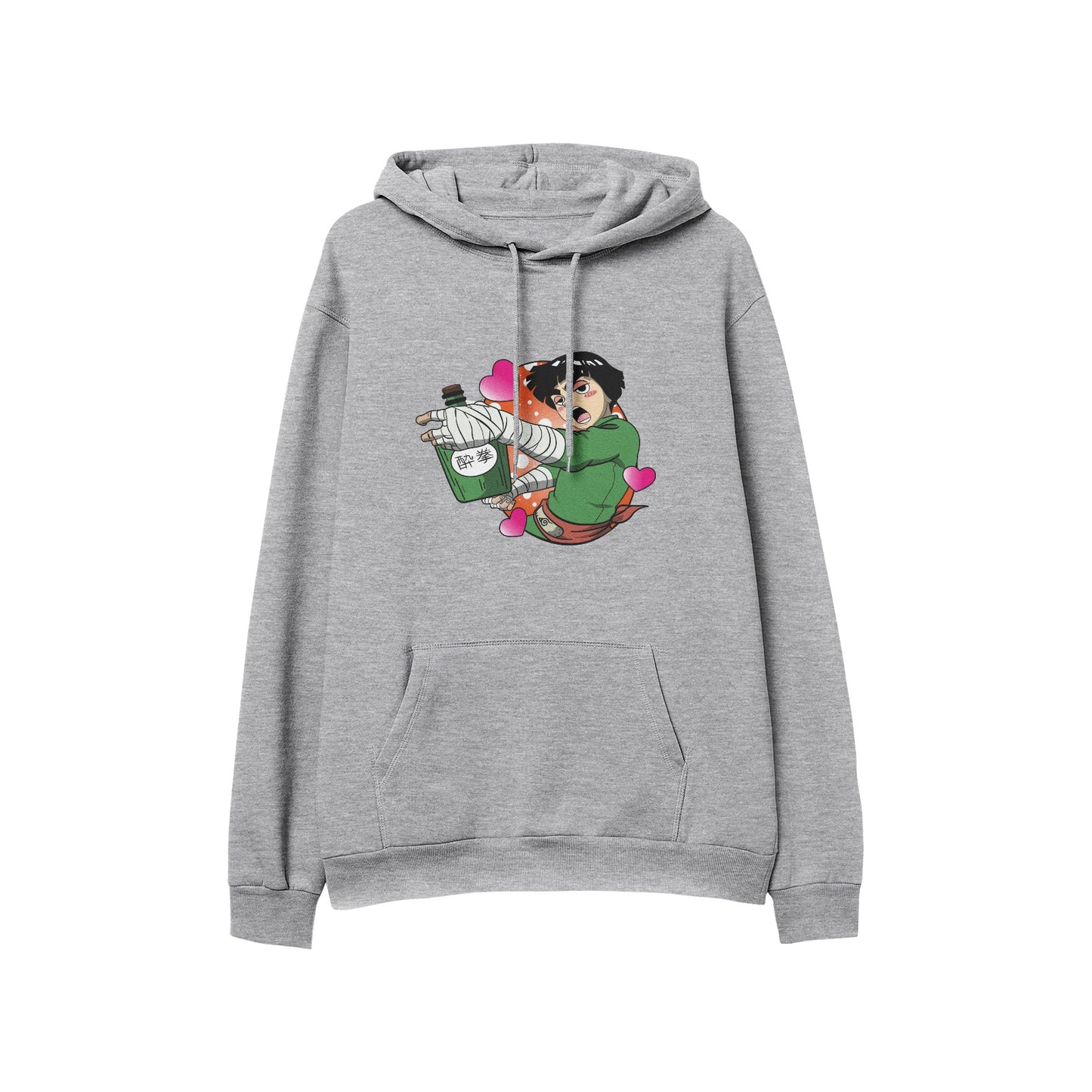 Kenshi Manga - Sweat Custom - XS/2XL - Noir & Blanc & Gris & Vert