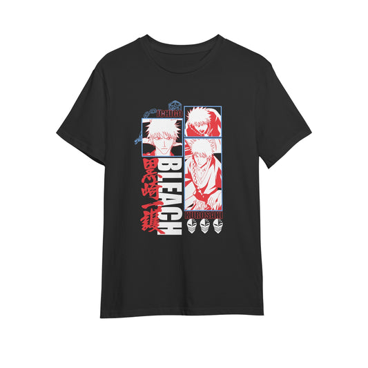 Kenshi Manga - T-shirt Custom - XS/3XL - Noir & Bleu