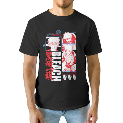 Kenshi Manga - T-shirt Custom - XS/3XL - Noir & Bleu