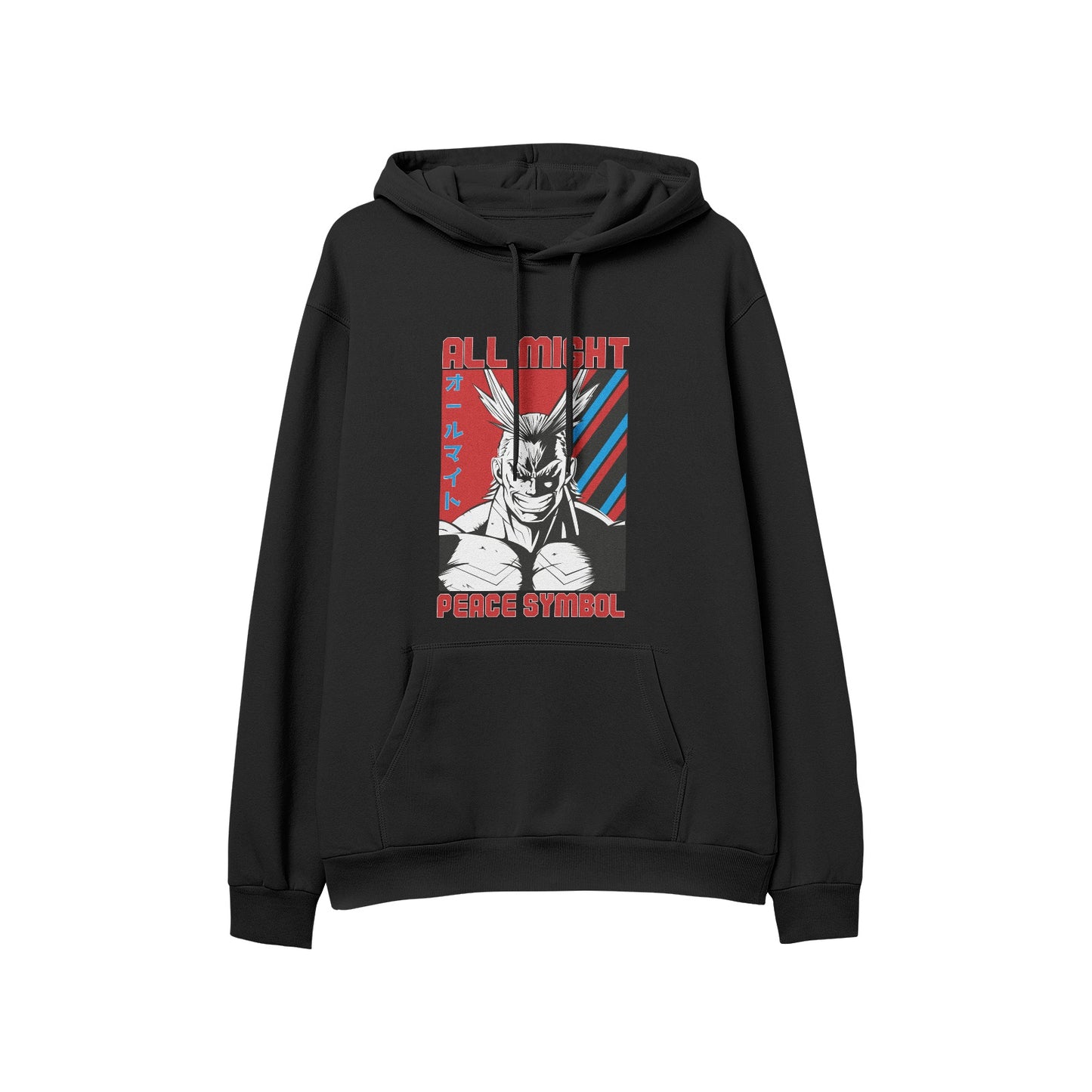 Kenshi Manga - Sweat Custom - XS/2XL - Noir & Blanc & Rouge