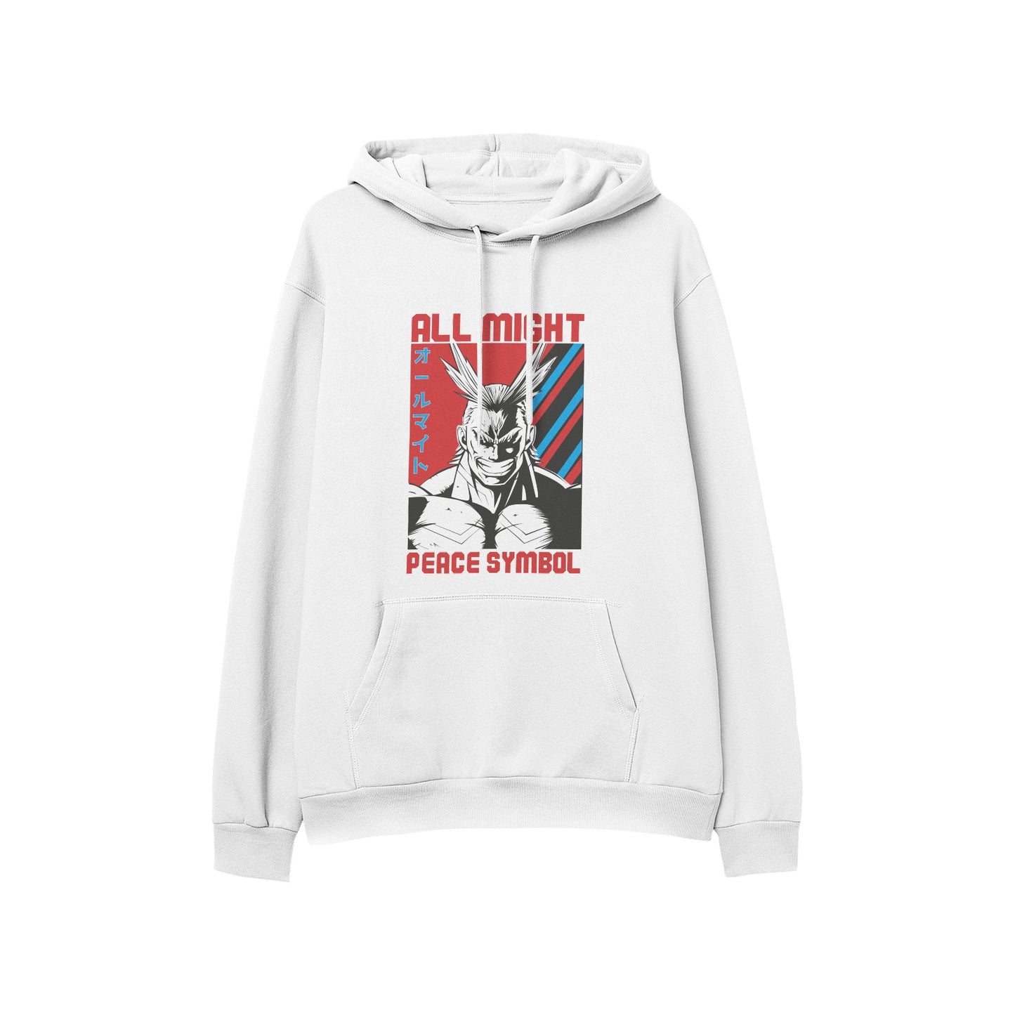 Kenshi Manga - Sweat Custom - XS/2XL - Noir & Blanc & Rouge