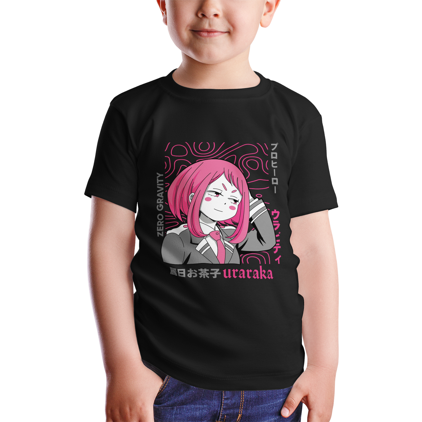 Kenshi Manga - T-shirt Custom Enfant - S/4XL - Noir & Blanc