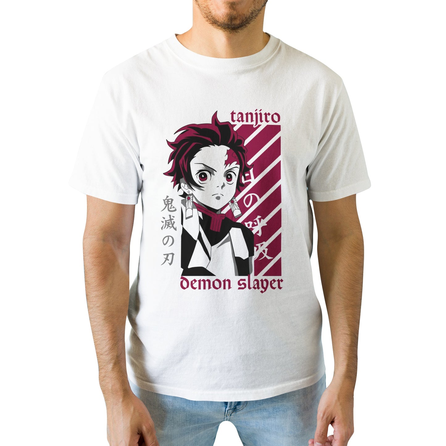 Kenshi Manga - T-shirt Custom - XS/3XL - Noir & Blanc