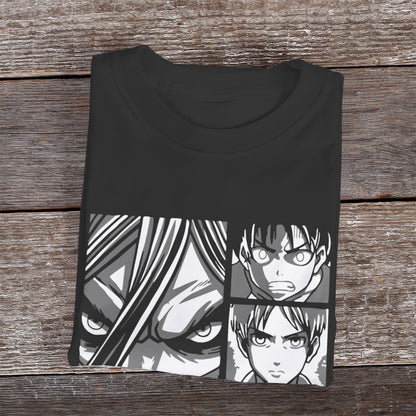 Kenshi Manga - T-shirt Custom - XS/3XL - Noir & Blanc