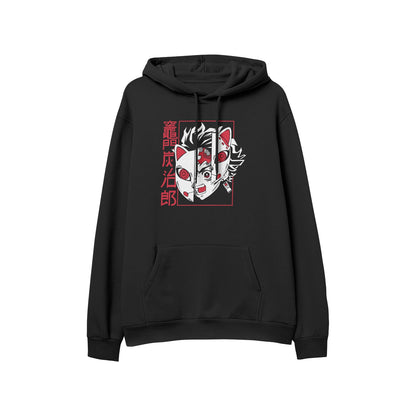 Kenshi Manga - Sweat Custom - XS/2XL - Noir & Blanc & Gris