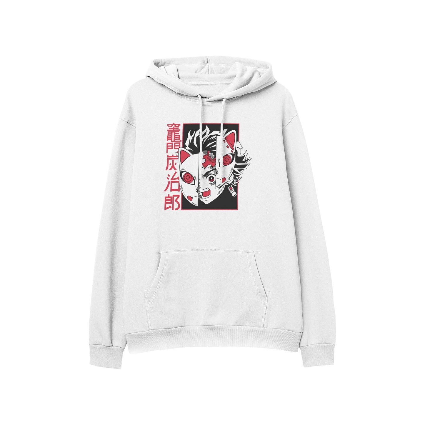 Kenshi Manga - Sweat Custom - XS/2XL - Noir & Blanc & Gris