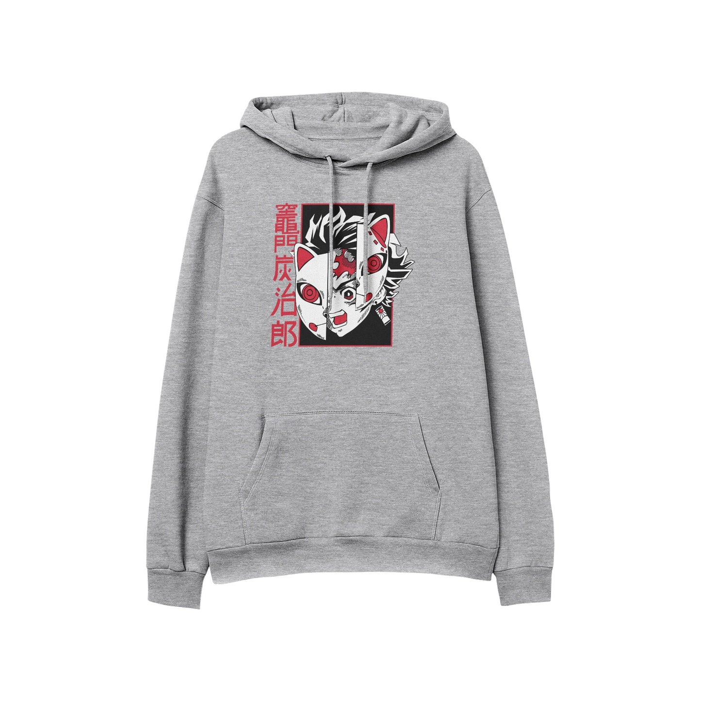 Kenshi Manga - Sweat Custom - XS/2XL - Noir & Blanc & Gris