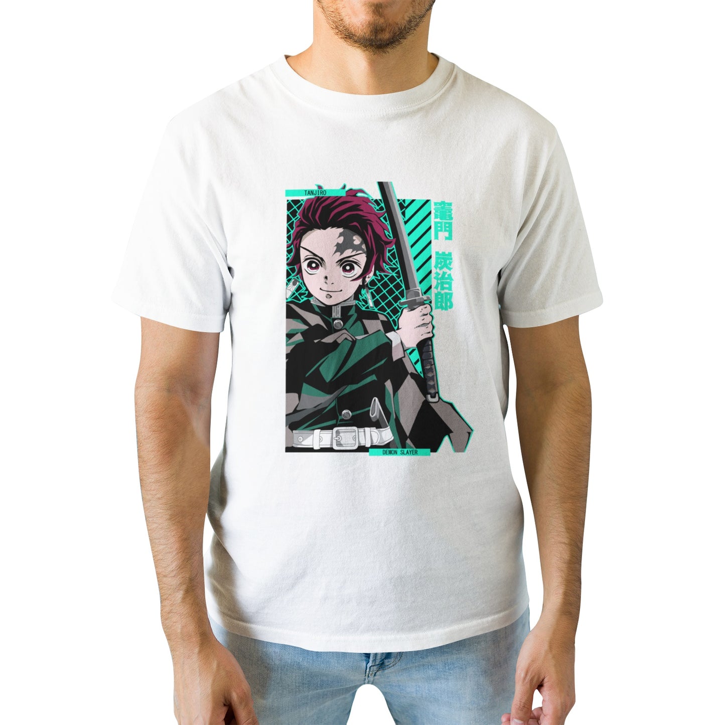 Kenshi Manga - T-shirt Custom - XS/3XL - Noir & Blanc