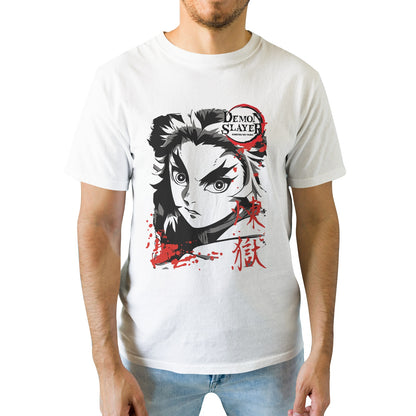 Kenshi Manga - T-shirt Custom - XS/3XL - Noir & Blanc