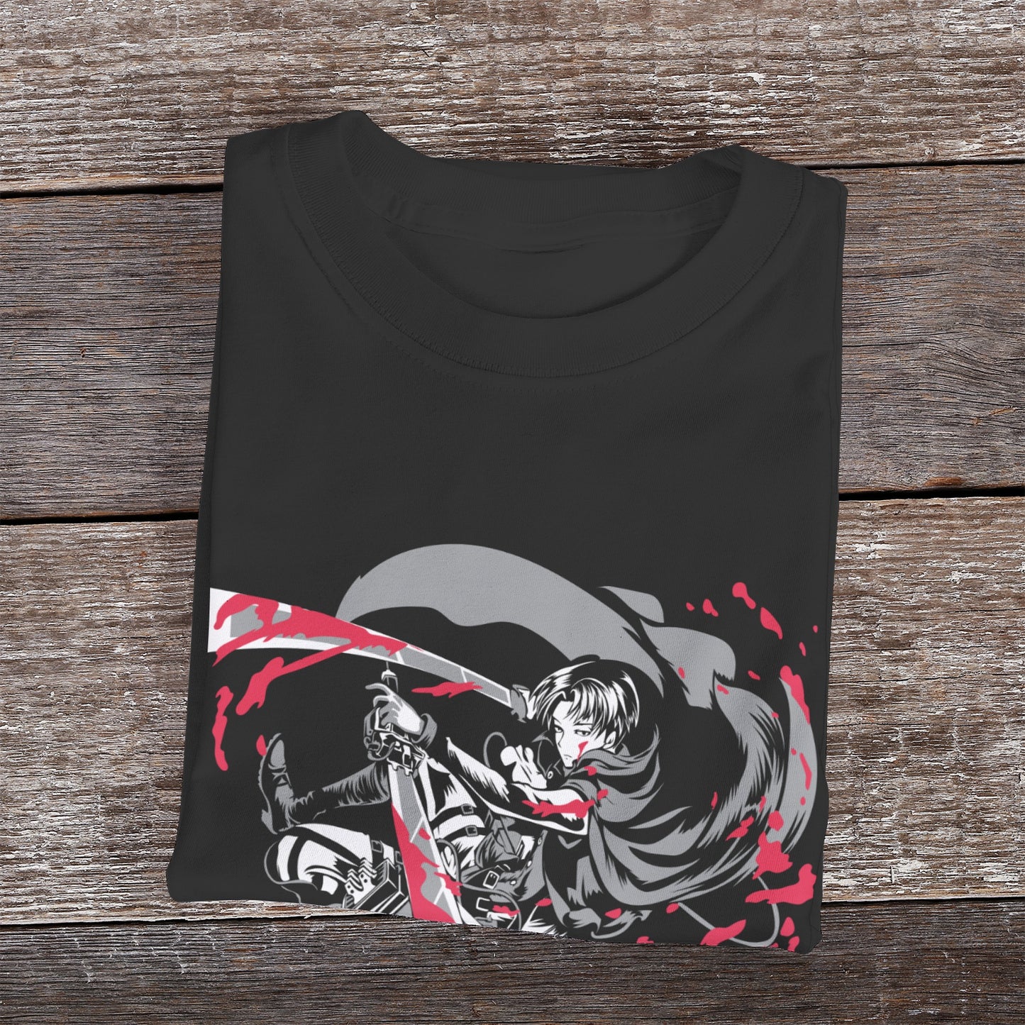 Kenshi Manga - T-shirt Custom - XS/3XL - Noir