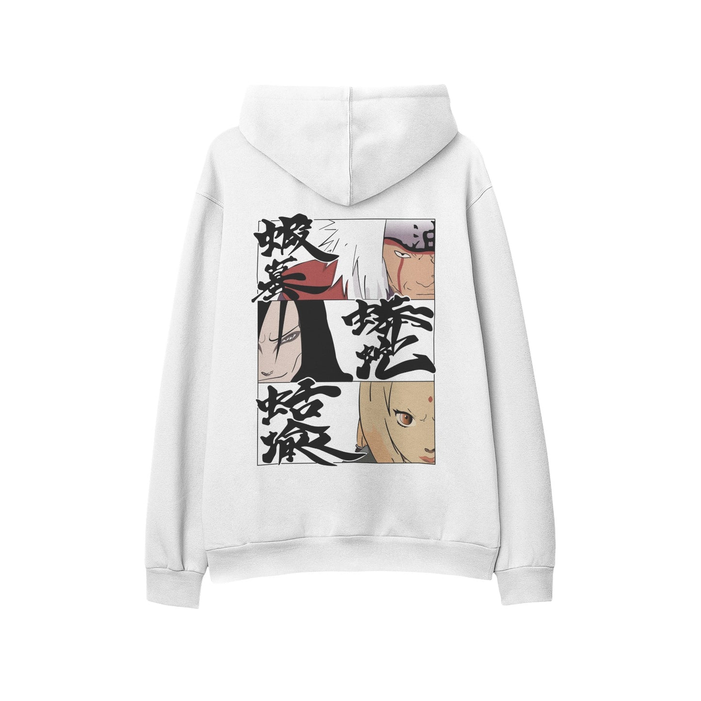 Kenshi Manga - Sweat Custom - XS/2XL - Blanc & Gris & Rouge & Bordeau