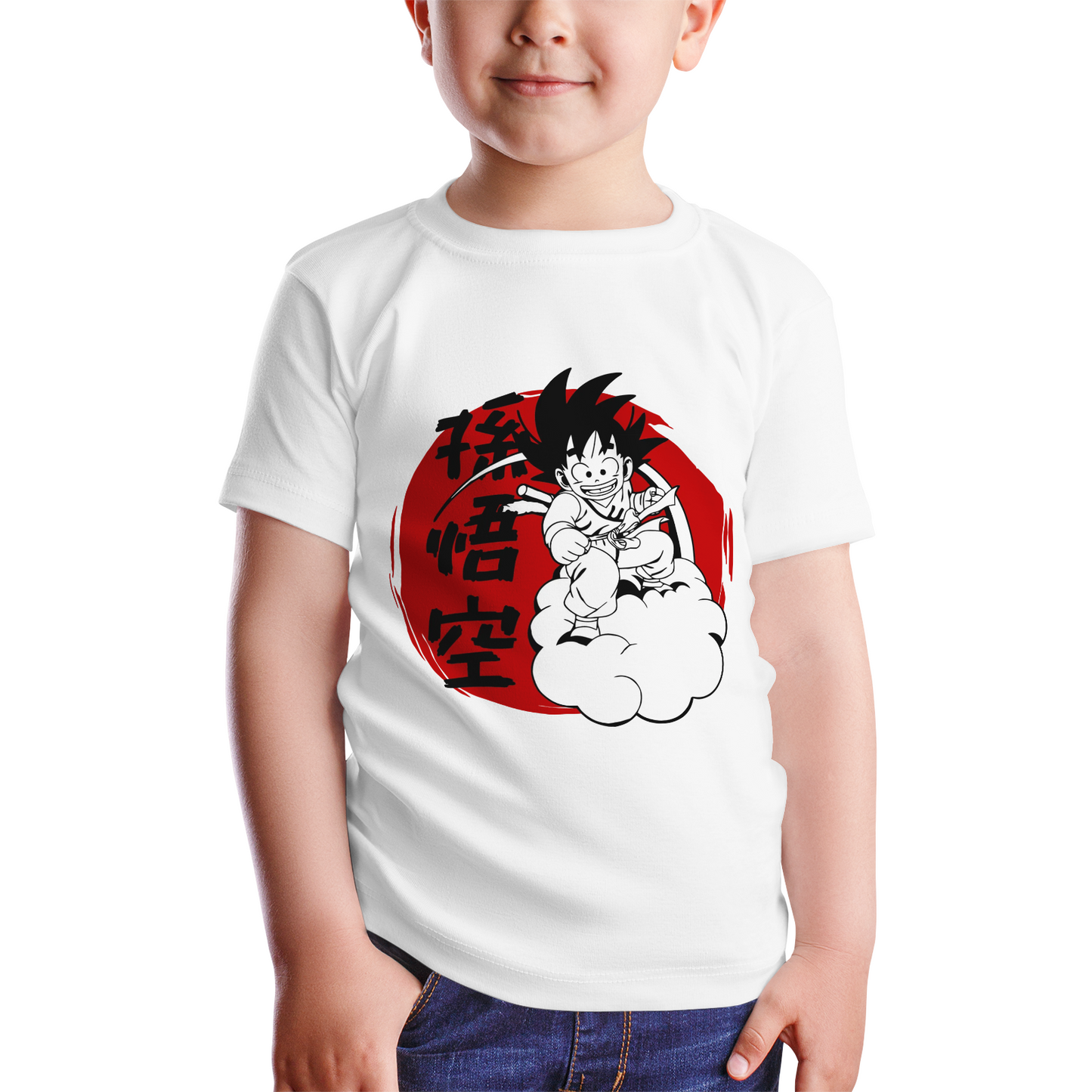 Kenshi Manga - T-shirt Custom Enfant - S/4XL - Noir & Blanc