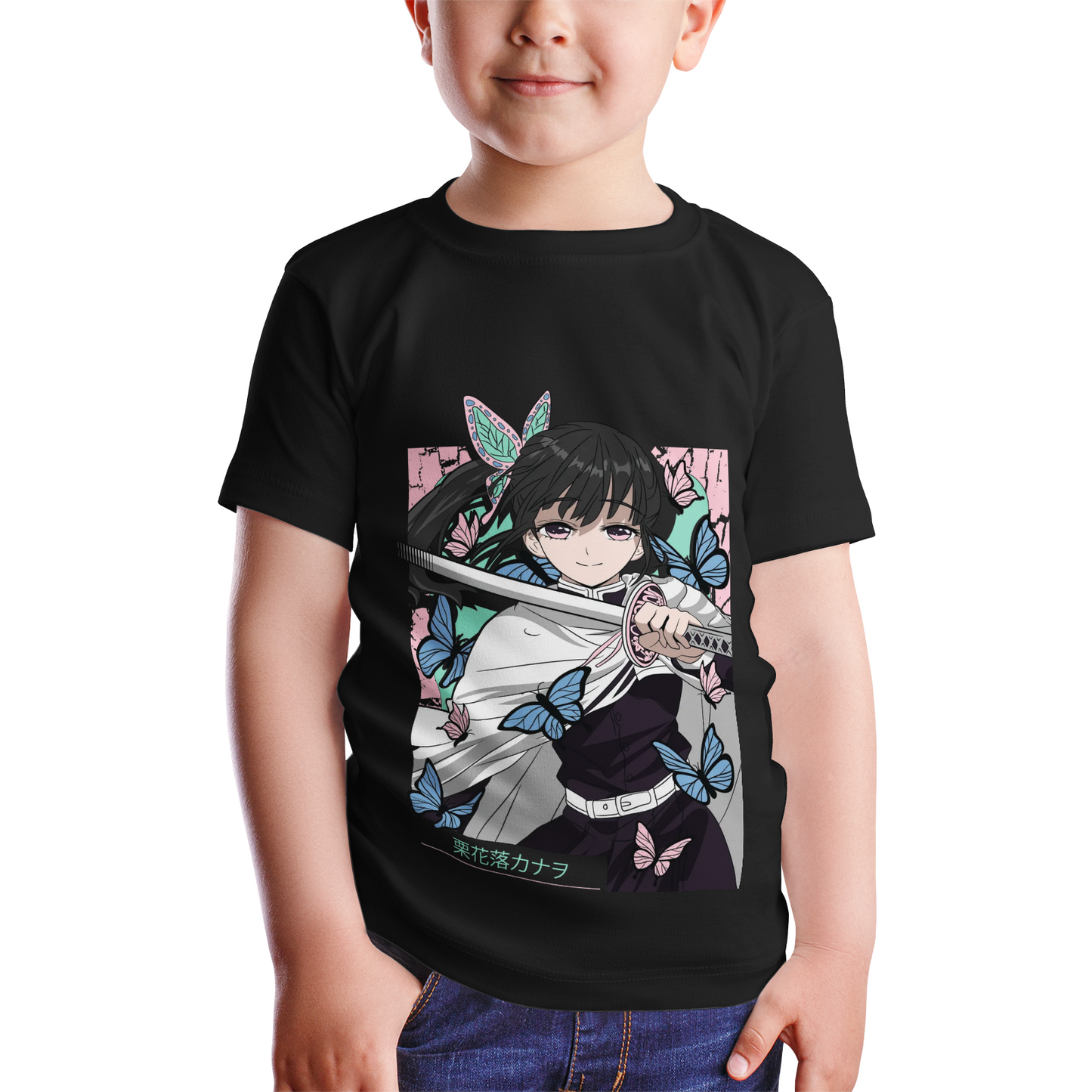 Kenshi Manga - T-shirt Custom Enfant - S/4XL - Noir & Blanc