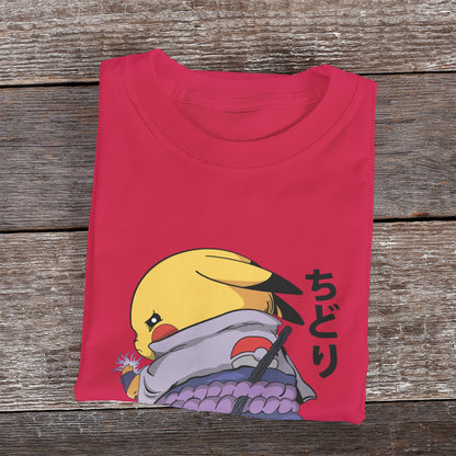 Kenshi Manga - T-shirt Custom - XS/3XL - Noir & Blanc & Rouge & Gris