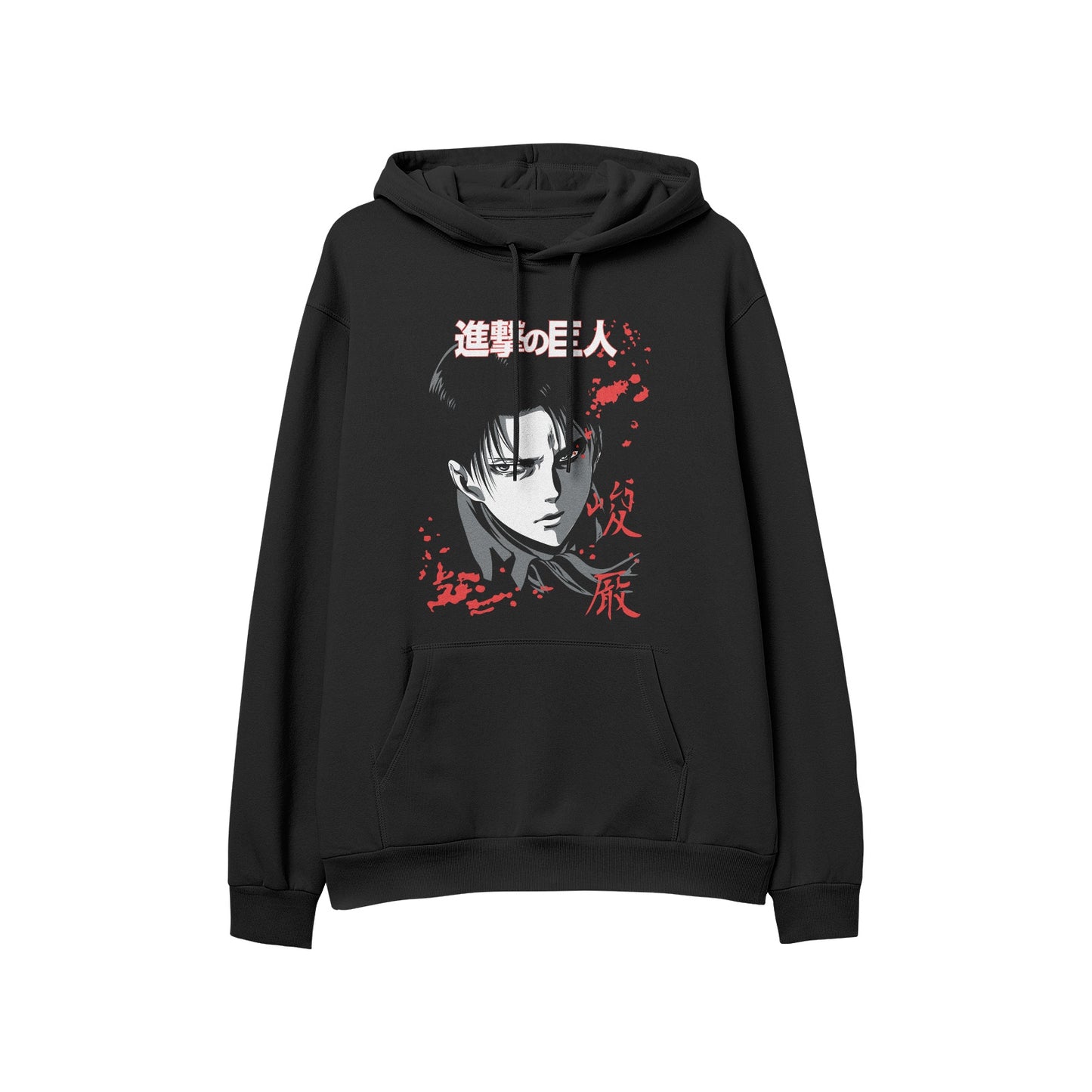 Kenshi Manga - Sweat Custom - XS/2XL - Noir & Blanc & Gris