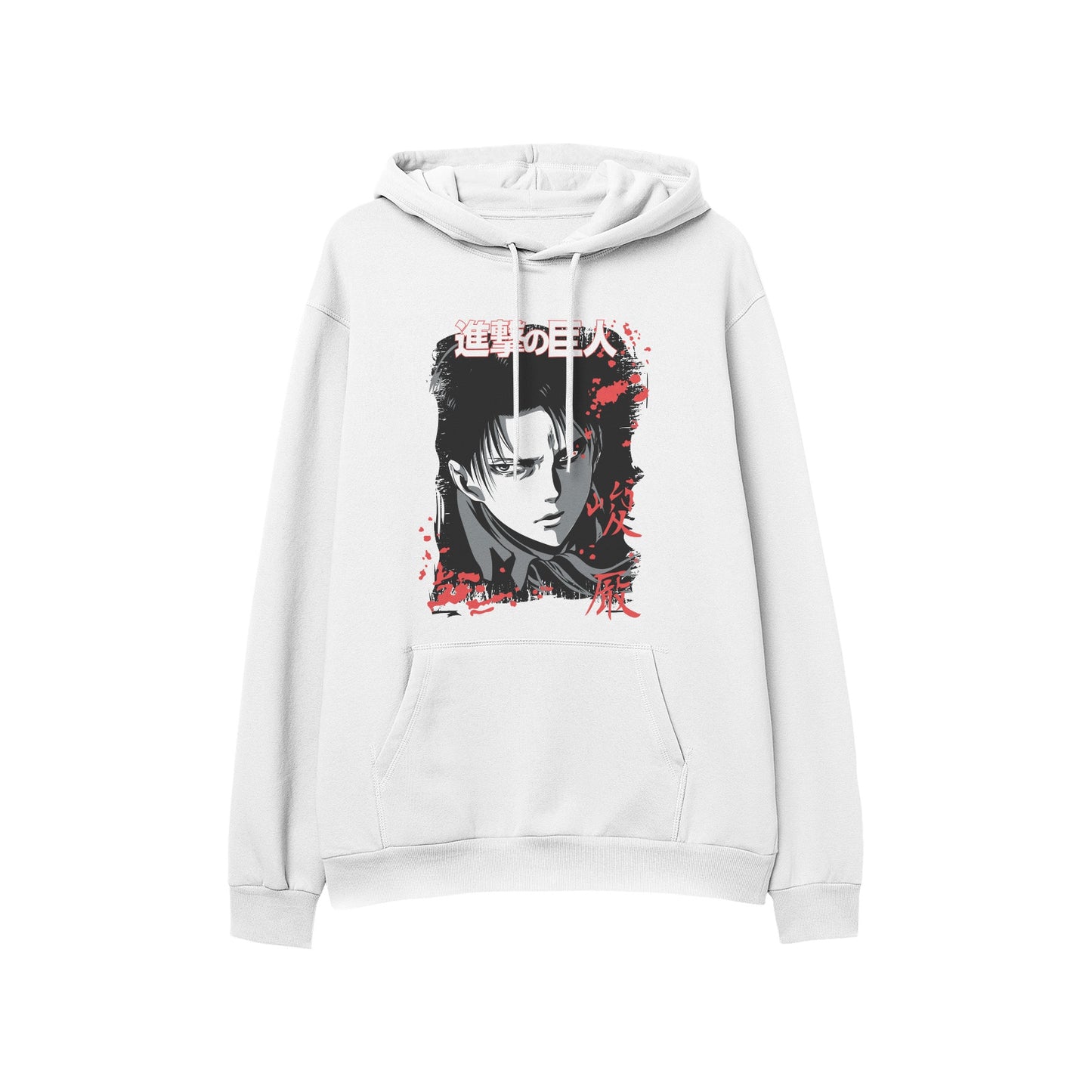 Kenshi Manga - Sweat Custom - XS/2XL - Noir & Blanc & Gris