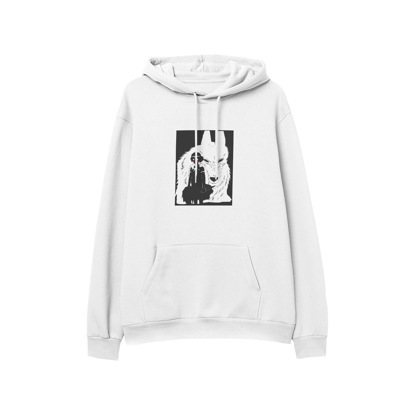 Kenshi Manga - Sweat Custom - XS/2XL - Noir & Blanc & Gris & Rouge