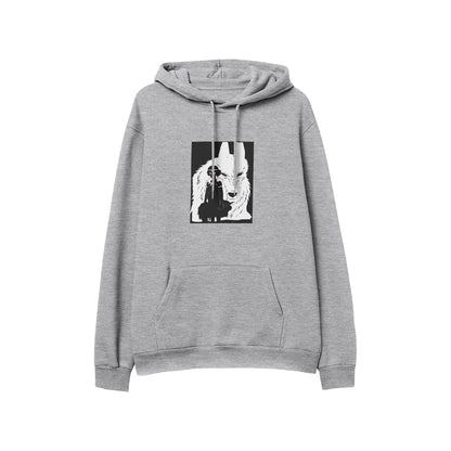 Kenshi Manga - Sweat Custom - XS/2XL - Noir & Blanc & Gris & Rouge