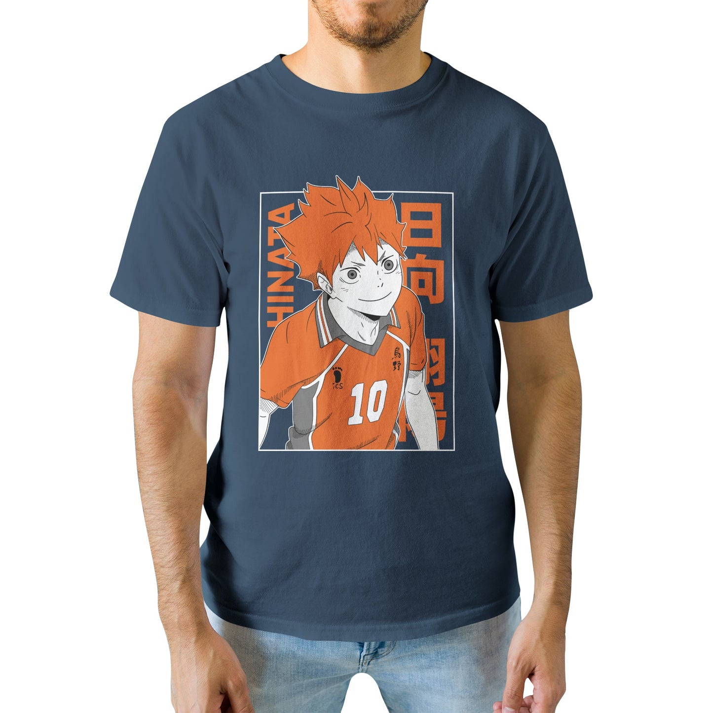 Kenshi Manga - T-shirt Custom - XS/3XL - Noir & Bleu