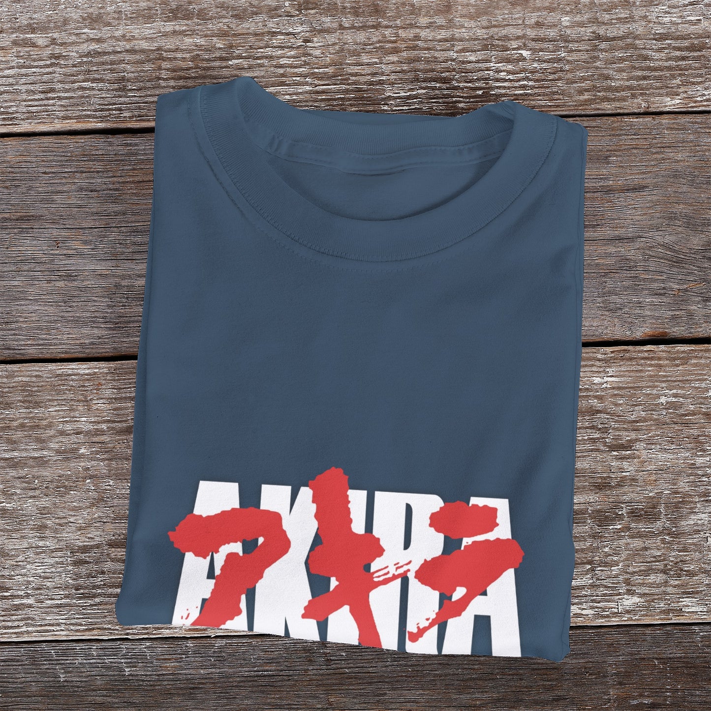 Kenshi Manga - T-shirt Custom - XS/3XL - Noir & Bleu & Gris