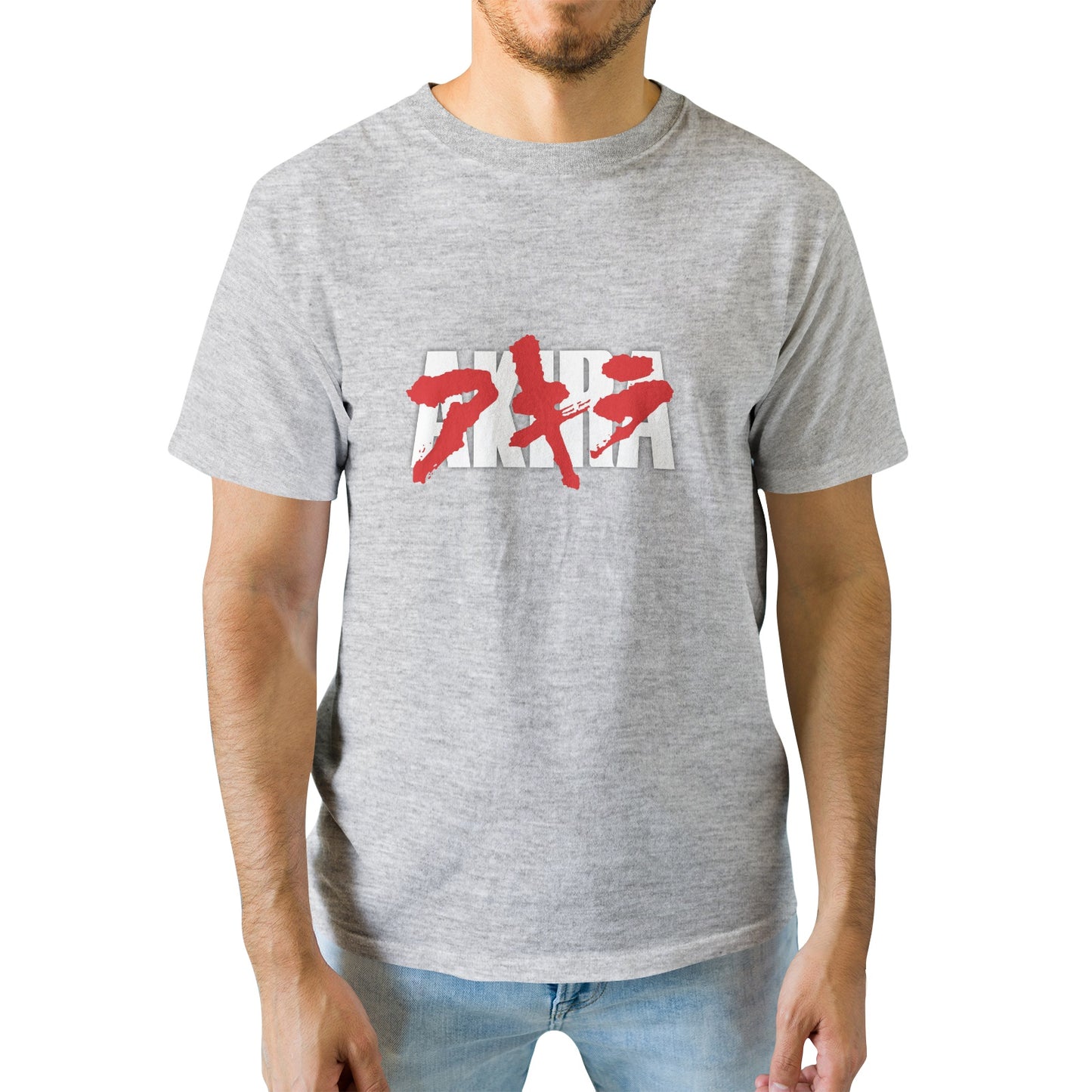 Kenshi Manga - T-shirt Custom - XS/3XL - Noir & Bleu & Gris