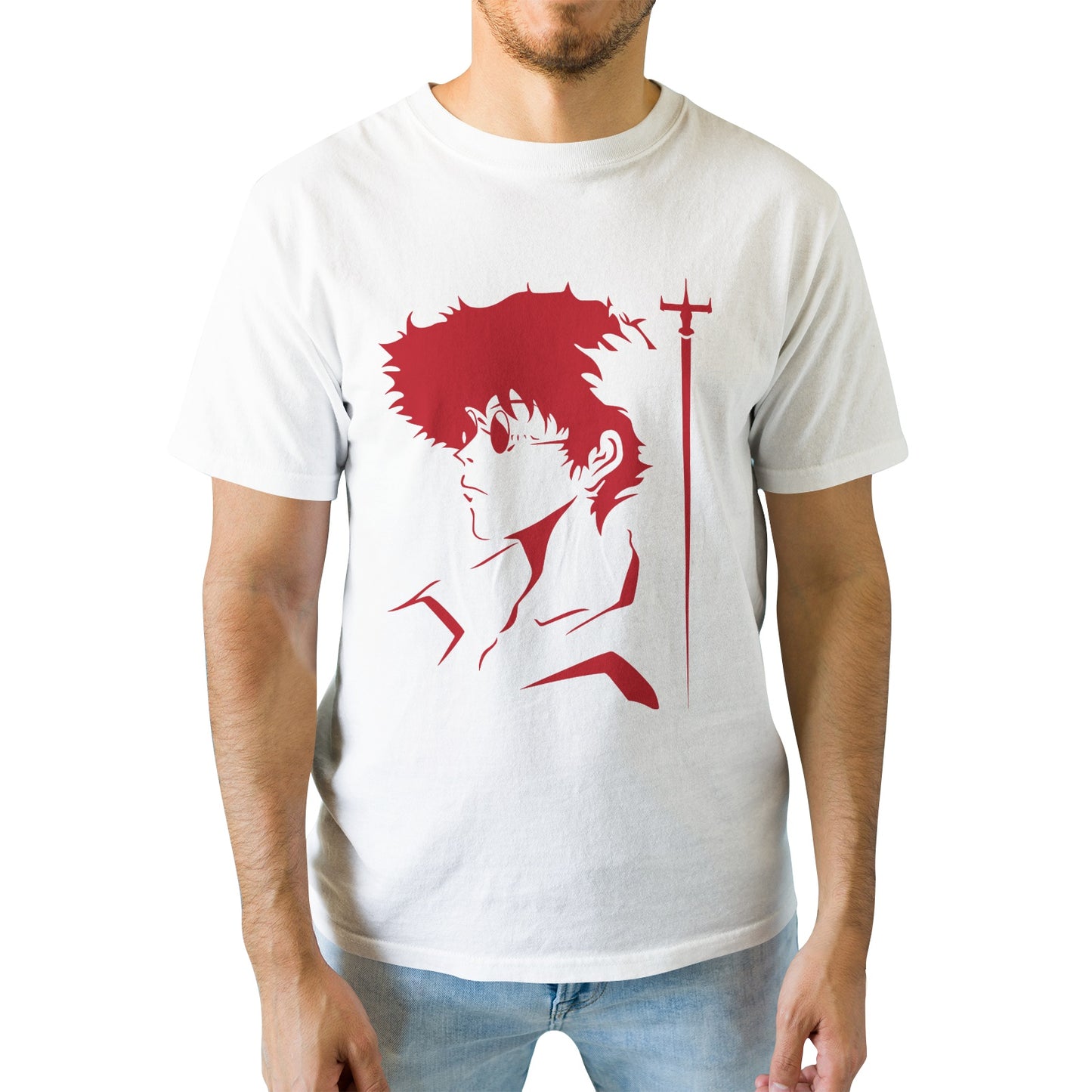 Kenshi Manga - T-shirt Custom - XS/3XL - Noir & Blanc