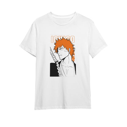 Kenshi Manga - T-shirt Custom - XS/3XL - Noir & Blanc & Bleu