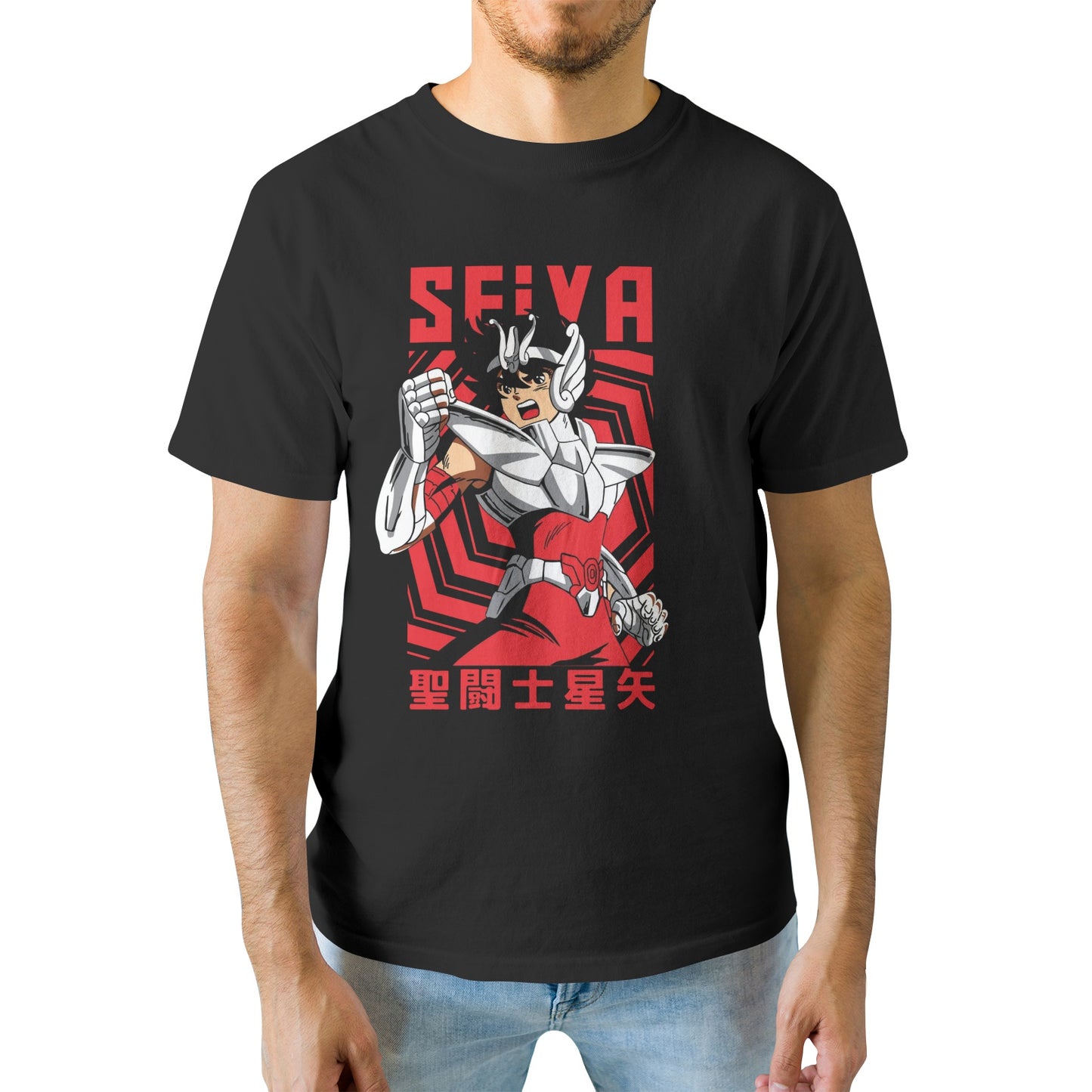 Kenshi Manga - T-shirt Custom - XS/3XL - Noir & Blanc