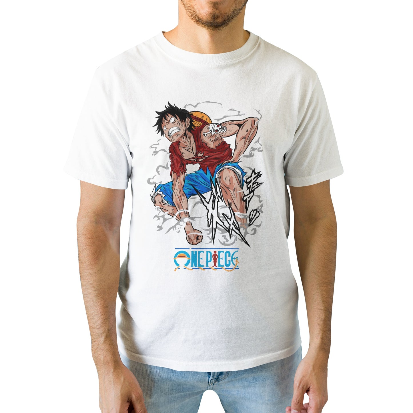 Kenshi Manga - T-shirt Custom - XS/3XL - Blanc