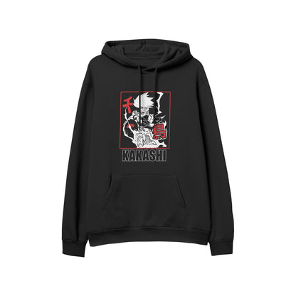 Kenshi Manga - Sweat Custom - XS/2XL - Noir & Blanc & Gris & Rouge