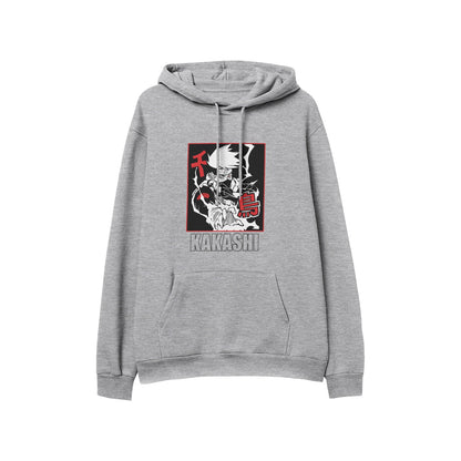 Kenshi Manga - Sweat Custom - XS/2XL - Noir & Blanc & Gris & Rouge