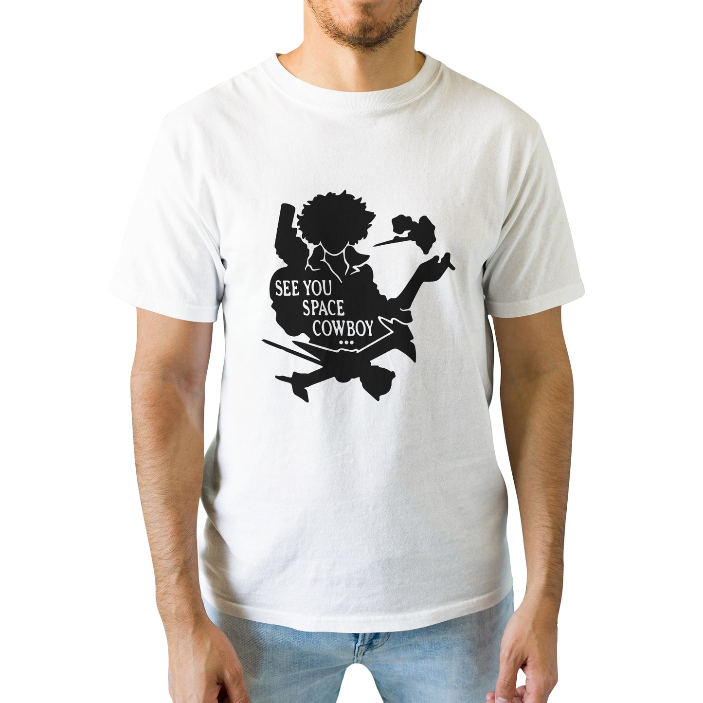 Kenshi Manga - T-shirt Custom - XS/3XL - Noir & Blanc