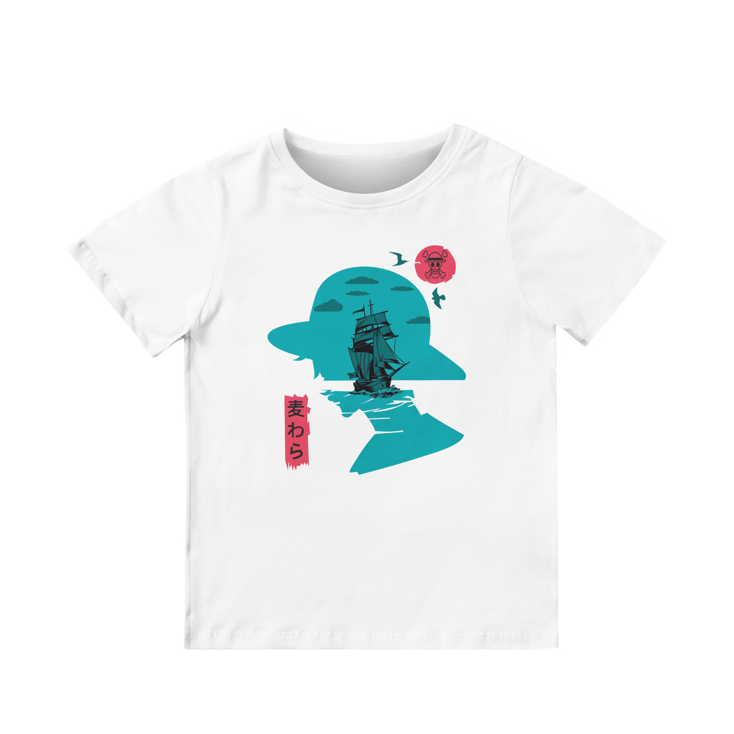 Kenshi Manga - T-shirt Custom Enfant - S/4XL - Noir & Blanc