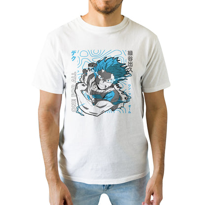 Kenshi Manga - T-shirt Custom - XS/3XL - Noir & Blanc