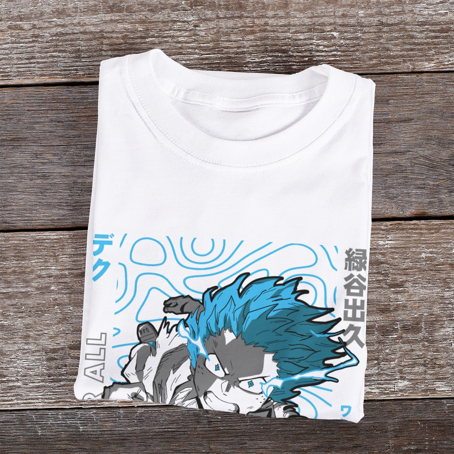 Kenshi Manga - T-shirt Custom - XS/3XL - Noir & Blanc