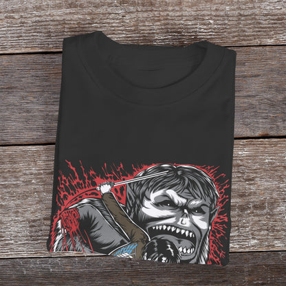 Kenshi Manga - T-shirt Custom - XS/3XL - Noir