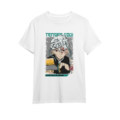 Kenshi Manga - T-shirt Custom - XS/3XL - Noir & Blanc & Gris