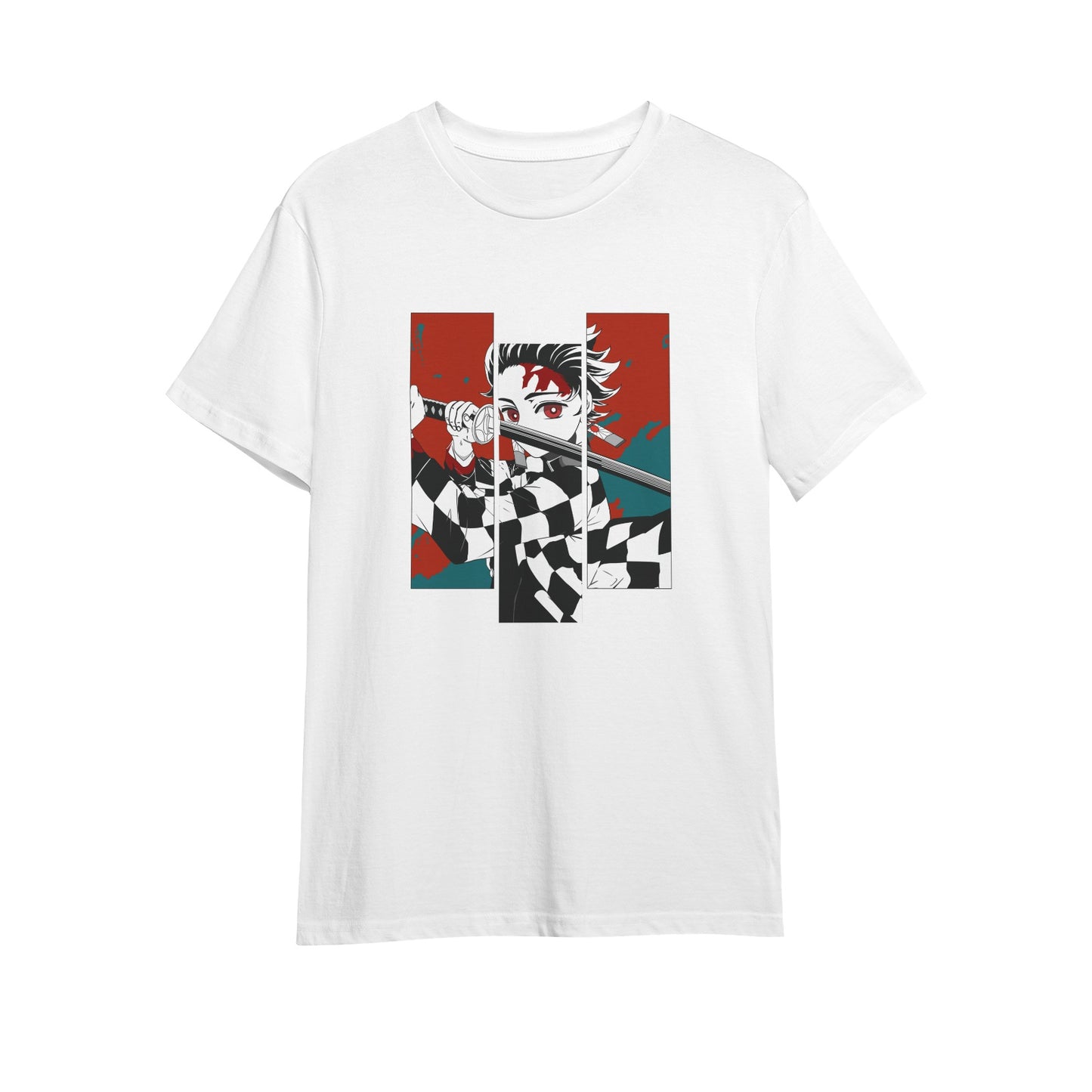 Kenshi Manga - T-shirt Custom - XS/3XL - Noir & Blanc & Gris