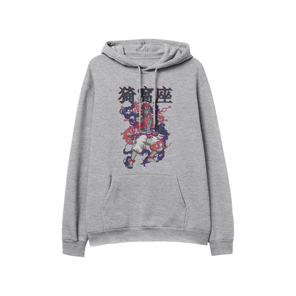 Kenshi Manga - Sweat Custom - XS/2XL - Noir & Blanc & Gris & Rouge